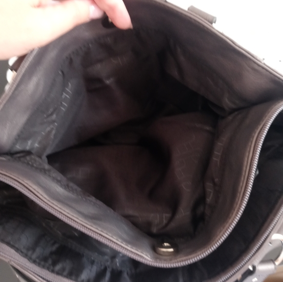 Rosetti Dark grey with a long strap pocketbook. - Picture 8 of 10